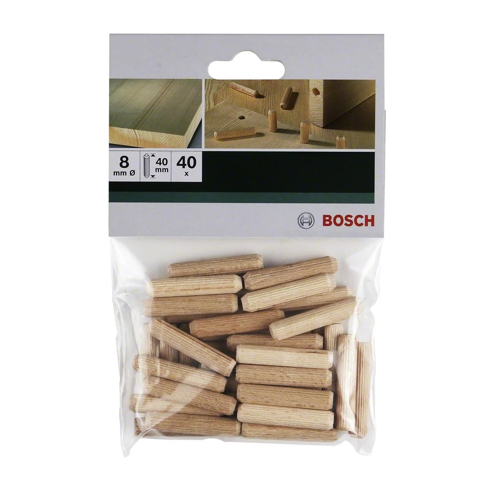 50 Tasselli In Legno, Zigrinati, 6x30 Mm - Foto 1