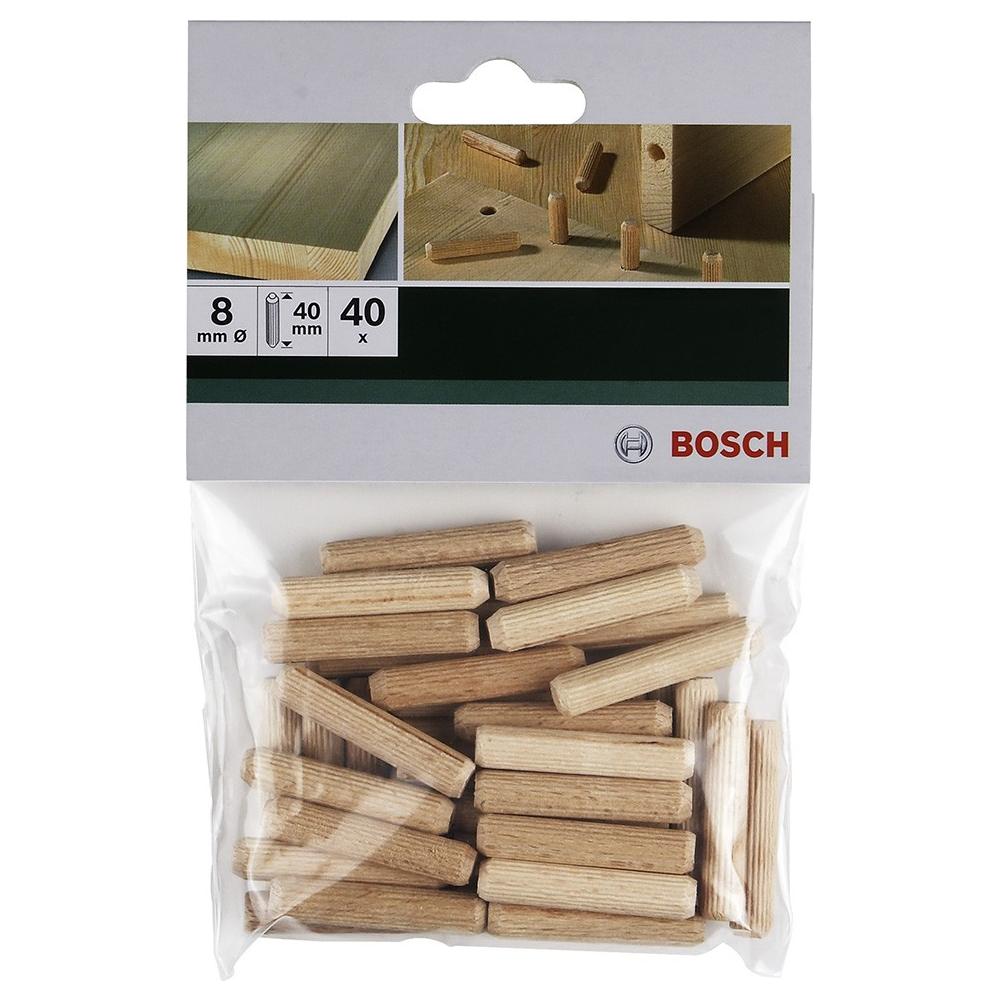 50 Tasselli In Legno, Zigrinati, 6x30 Mm - Foto 2