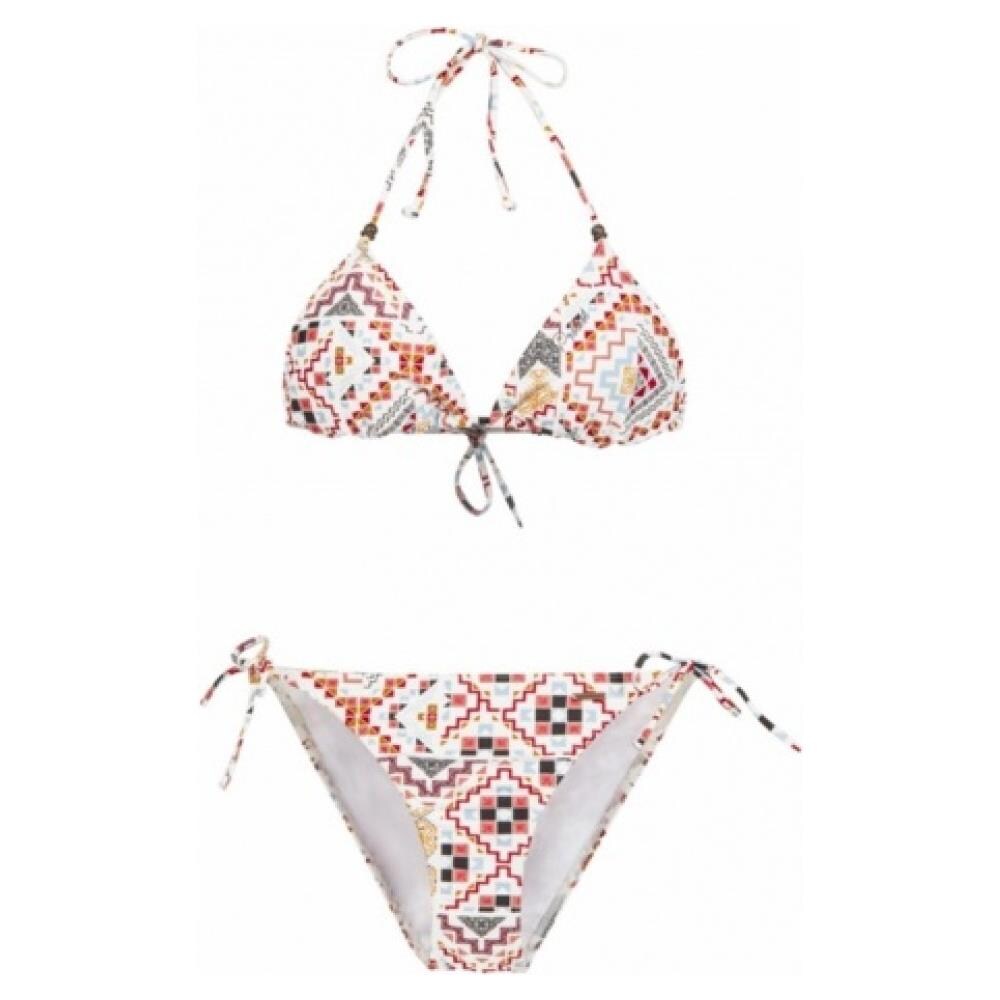 Bikini Donna Exotic Triangle M Bianco Fantasia - Foto 1