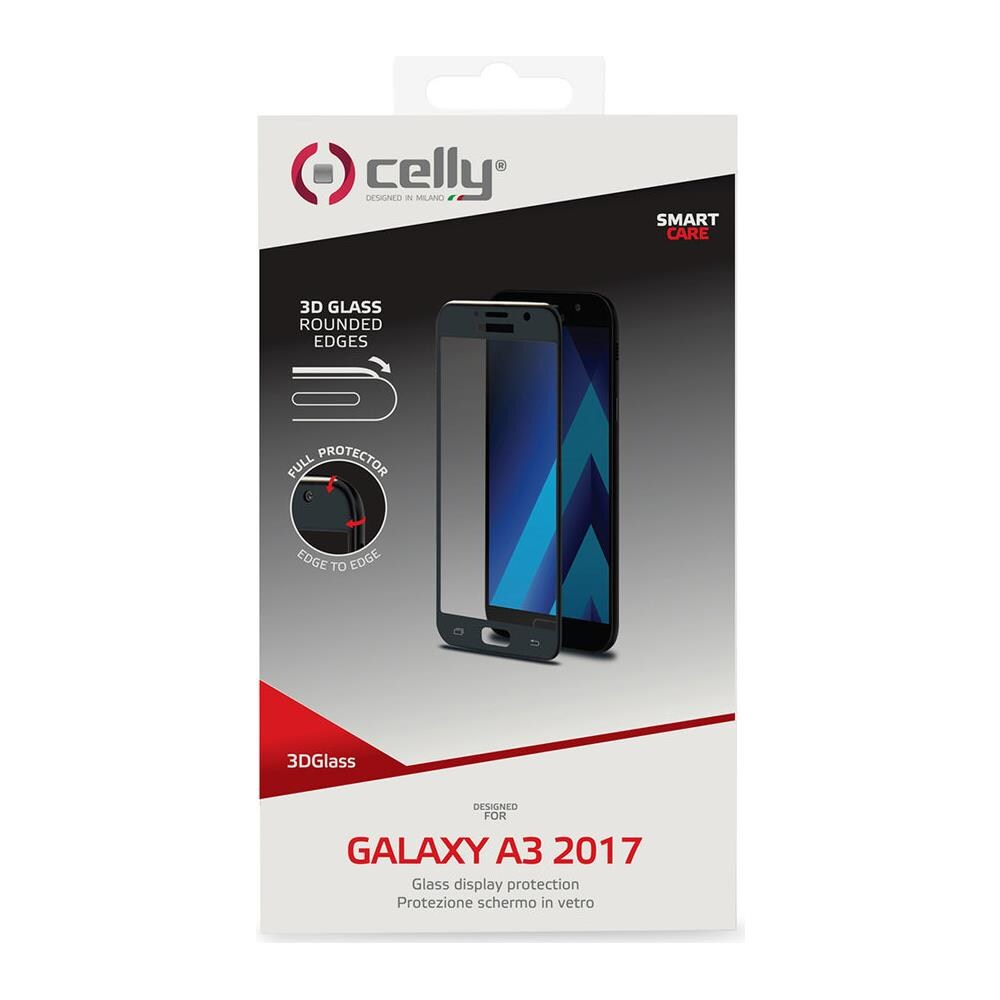 Pellicola Protettiva in Vetro Temperato per Galaxy A3 2017 - Foto 3