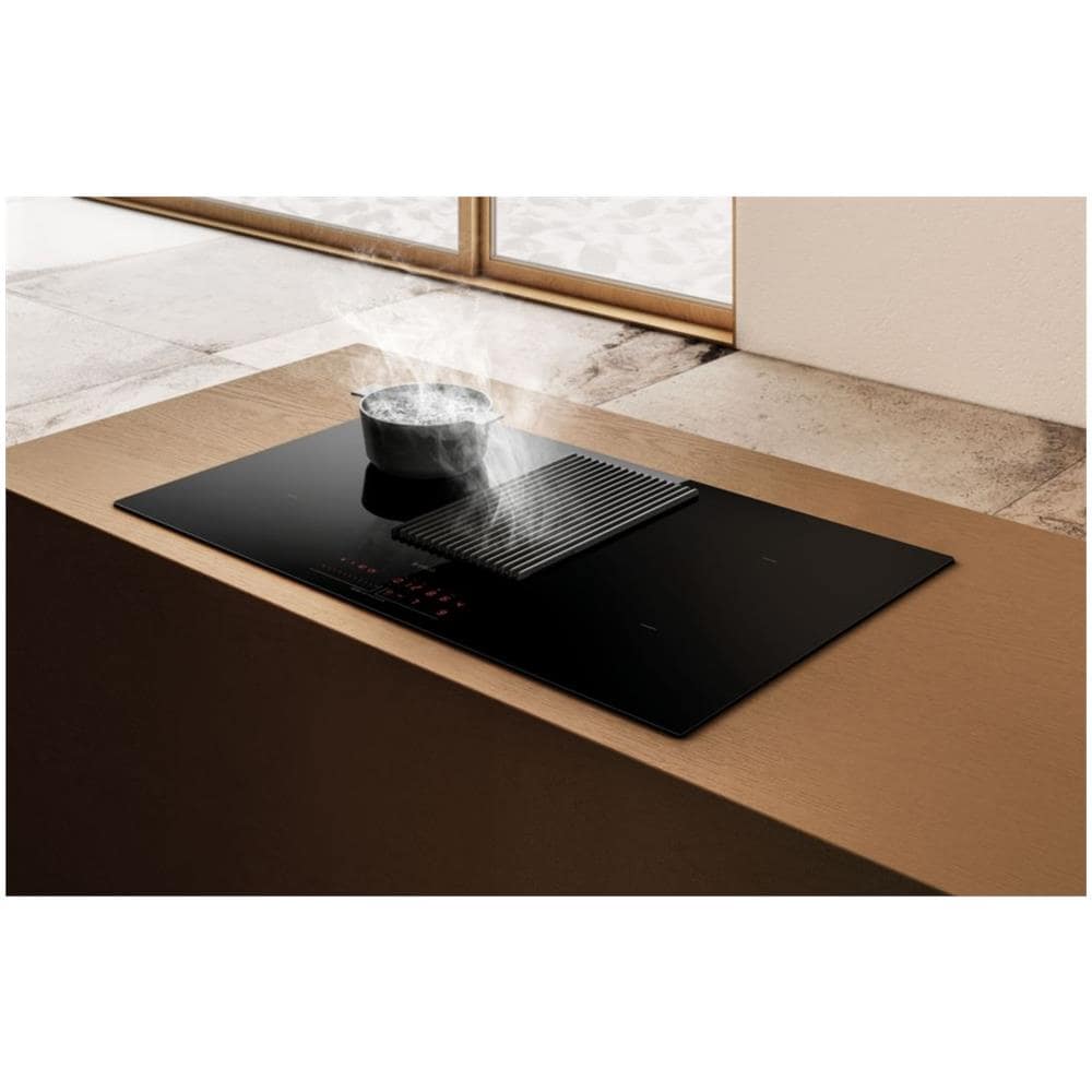 Piano Cottura PRIME BL / A / 80 a Induzione 4 Zone Cottura da 83 cm con Cappa Aspirante Integrata Colore Nero - Foto 7