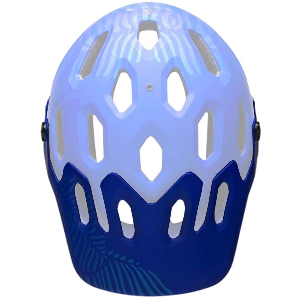 Visiera Casco Mtb Super 3-3r Matte Cobalt Pearl (default, Blu) - Foto 1