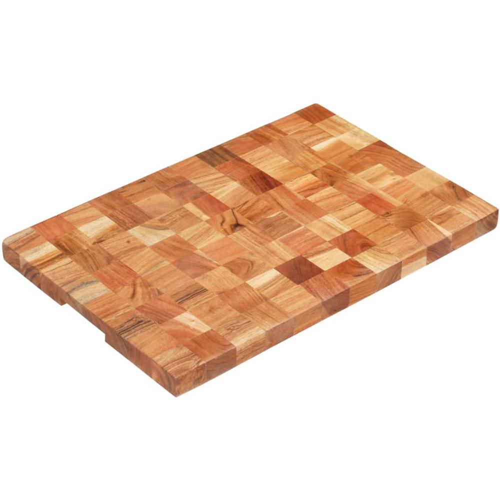 Tagliere 60x40x3,8 Cm In Legno Massello Di Acacia - Foto 8