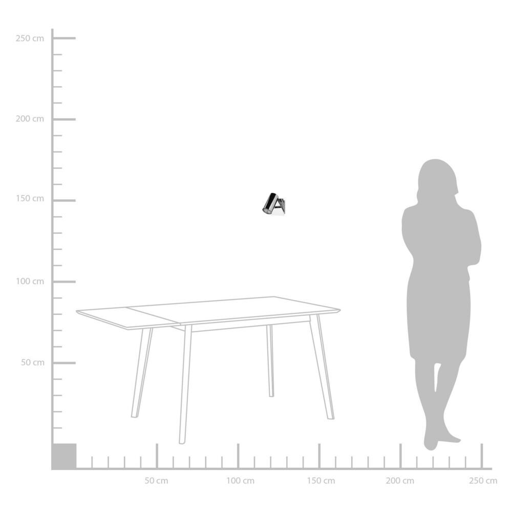 Set Di 2 Applique Da Parete In Metallo Argento Rosetta - Foto 2