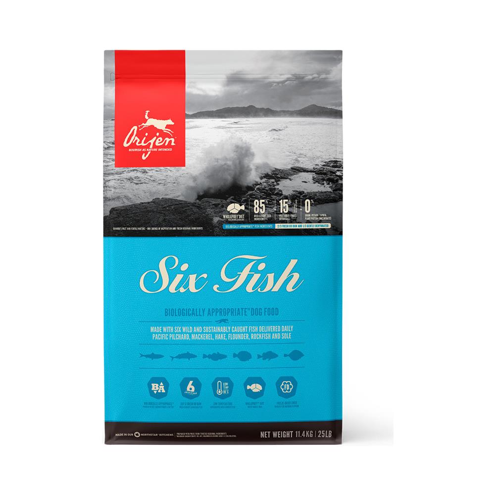 Cibo Secco 6 Fish Per Cani 11.4 Kg - Foto 1