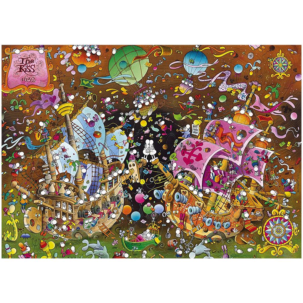 CLM36527 Puzzle da 6000 pezzi - Mordillo: The Kiss - Foto 2