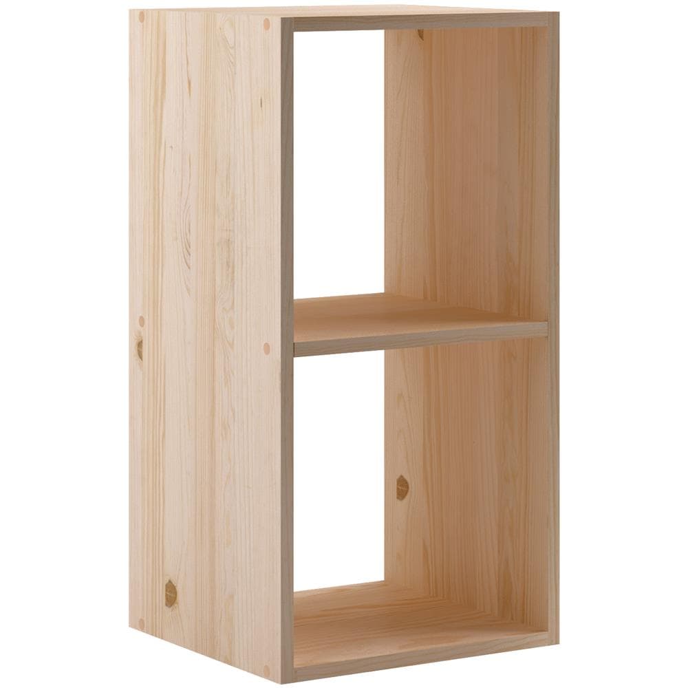 Scaffale Dinamic Pino Grezzo 2 Cubo 36.2 x 33 x 70 - Foto 2