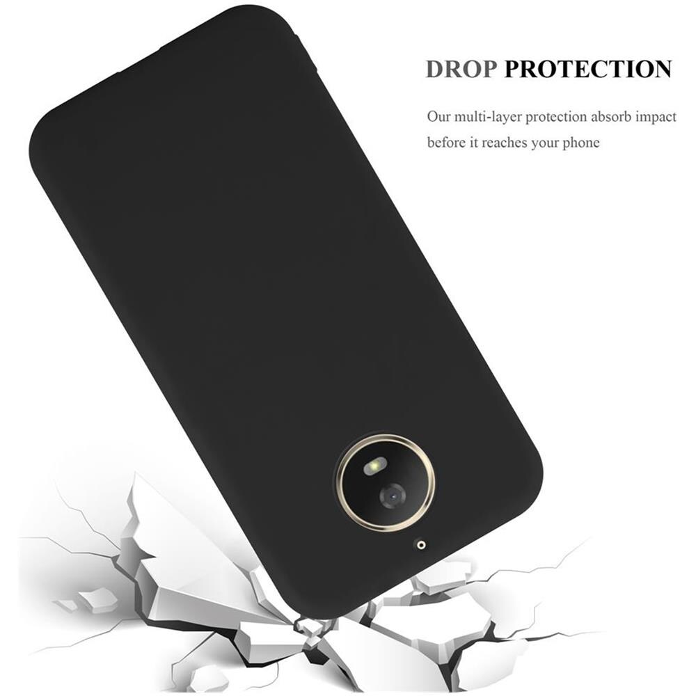 Custodia Compatibile Con Motorola Moto G5 S In Candy Nero - Coperchio Protettivo In Silicone Tpu Flessibile - Foto 8