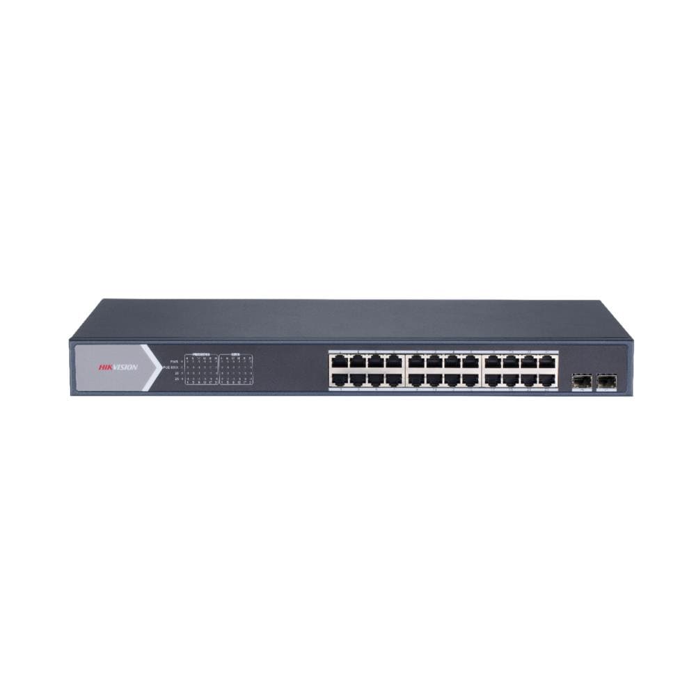 Switch DS-3E1526P-SI Gestito L2 Gigabit Ethernet (10/100/1000) PoE Nero - Foto 1