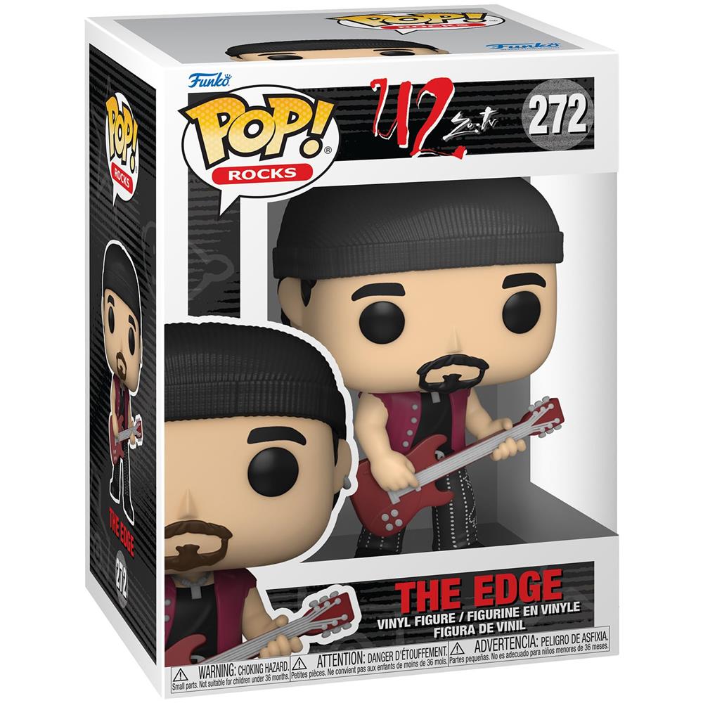 U2 Pop! Rocks Vinyl Figure Zoo Tv Edge 9 Cm - Foto 6