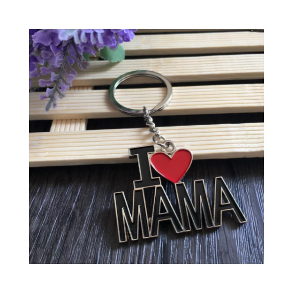 Portachiavi ""io Amo La Mamma"" Multicolor - Foto 2
