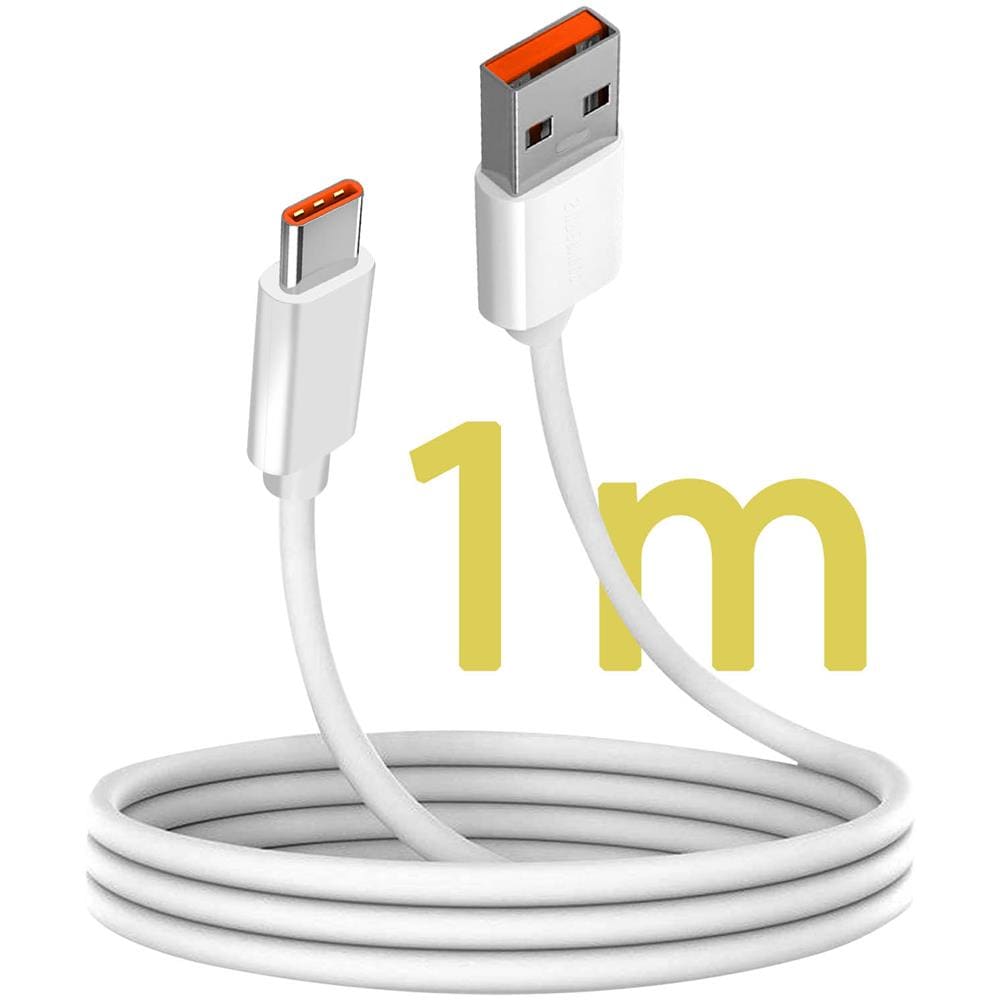 Cavo Da Usb A Usb-c Originale Supervooc 65w Bianco 1 Metro - Foto 5