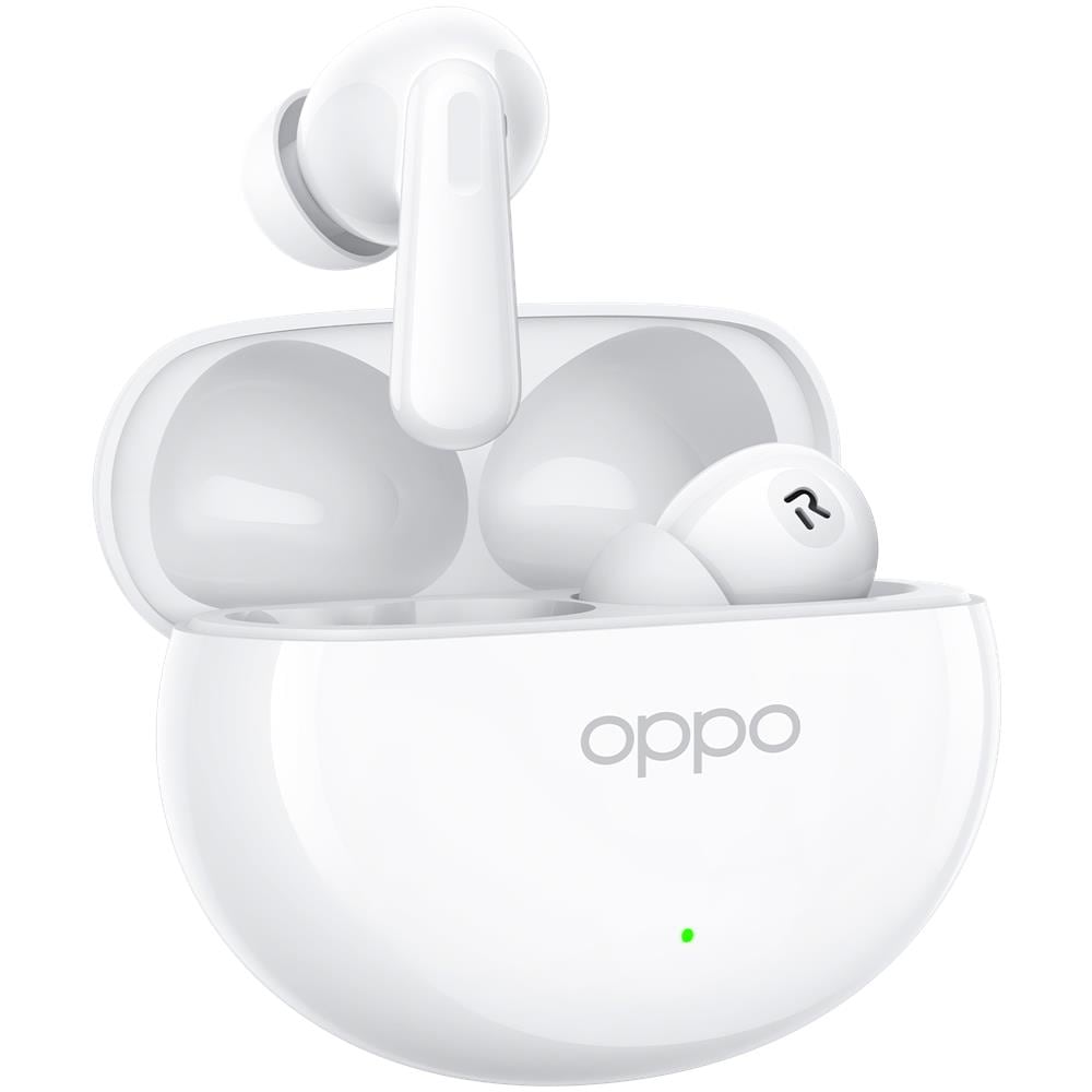Enco Air4 Auricolari True Wireless, 44h di Autonomia, Driver in Titanio, Bluetooth 5.4, Controlli Touch, Cancellazione del rumore AI, Android e iOS, IP55, [Versione Italiana], Silky White - Foto 1