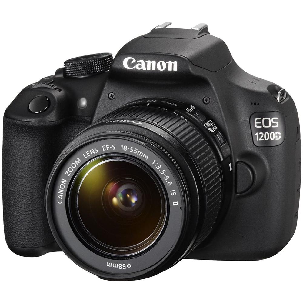 EOS 750D Nero Kit EF-S 18-55mm + EF-S 55-250mm Sensore CMOS 24 Mpx Display 3" Filmati Full HD Wi-Fi / NFC - Foto 1