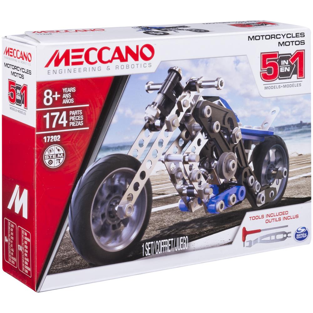 Meccano - Motocicletta 5 Modelli 160 Pz - Foto 3