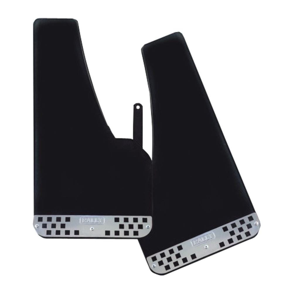 Paraspruzzi Int Auto Nero Lunghezza 23 Cm Universali Ultraleggeri In Plastica Antiurto Con Griglia In Lega Di Alluminio Kit Viti Di Montaggio In Dotazione Adatti Per Il Montaggio Posteriore E Anteriore - Foto 1