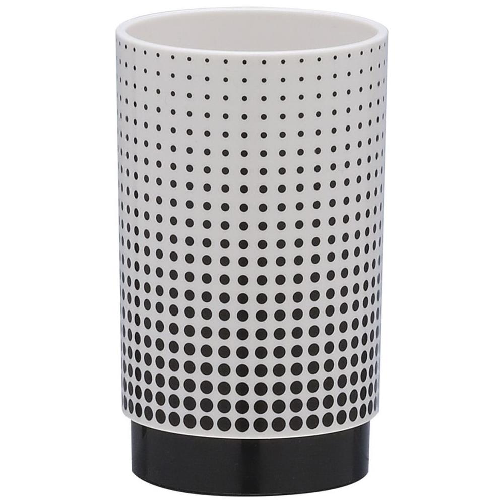 Porta Spazzolini Speckles Nero 361890419 - Foto 1