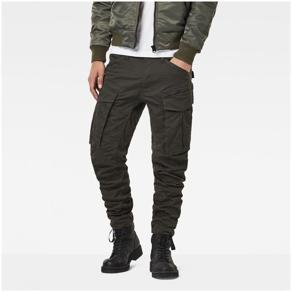 Pantaloni Rovic Zip 3d Tapered L36 Abbigliamento Uomo - Foto 1