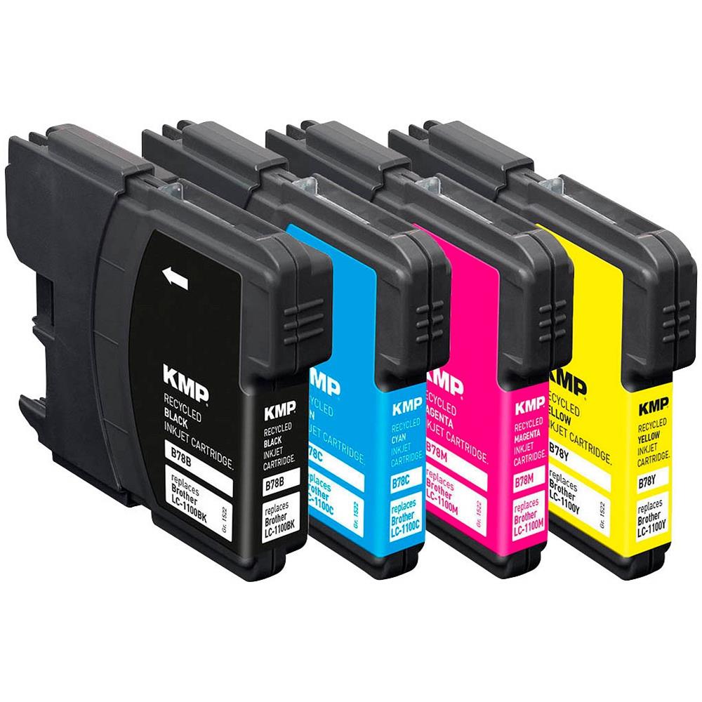 B78V Multipack 4 Cartucce Ink Compatibile Nero / Ciano / Magenta / Giallo per DCP 185 C / DCP 395 CN / MFC 5490 CN Capacità 325 Pagine - Foto 2