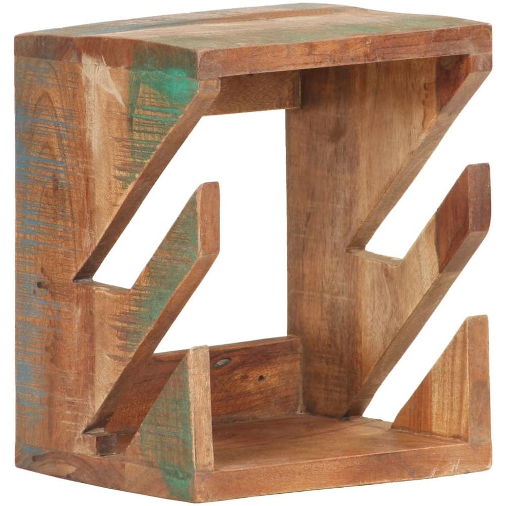 Supporto Skateboard Da Parete 25x20x30 Cm In Legno Di Recupero - Foto 1