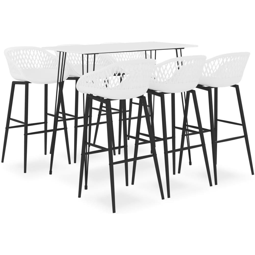 Set da Bar 7 pz Bianco - Foto 1