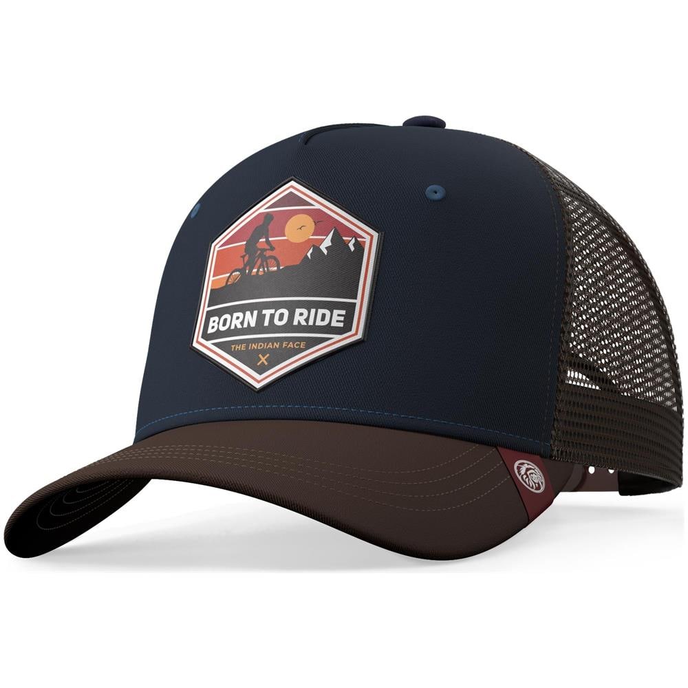 Cappellino Trucker Born To Ride Giallo Per Uomini E Donne - Foto 1