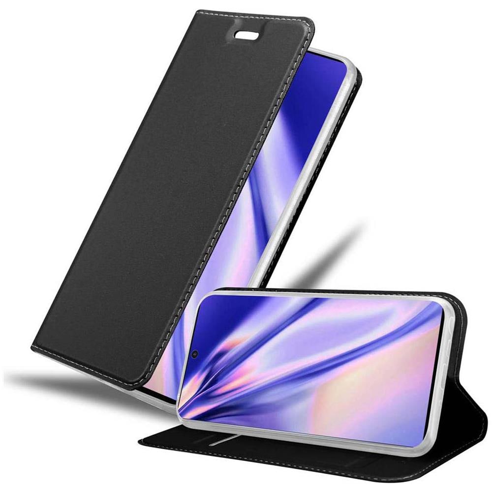 Custodia Compatibile Con Samsung Galaxy Note 10 In Classy Nero - Coperchio Protettiva Con Chiusura Magnetica, Funzione Stand E Tasca Per Le Carte - Foto 1