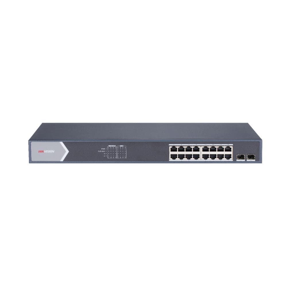 DS-3E1518P-SI switch di rete Gestito Gigabit Ethernet (10/100/1000) Supporto Power over Ethernet (PoE) Nero - Foto 1