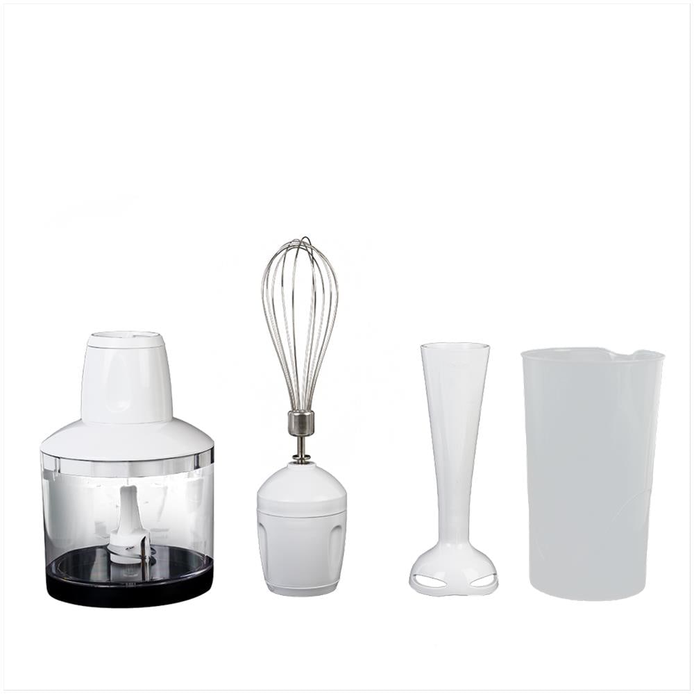 Frullatore ad Immersione FRSET501 con Recipiente da 0.7 L Potenza 500 Watt Colore Bianco - Foto 1