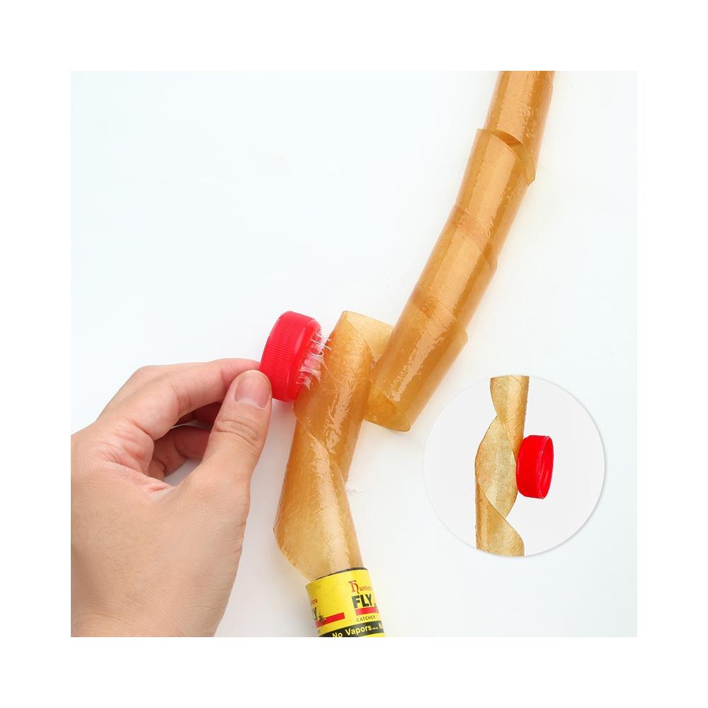 Rotolo Di Carta Per Mosche Acchiappamosche, Confezione Da 16 Pezzi - Foto 6