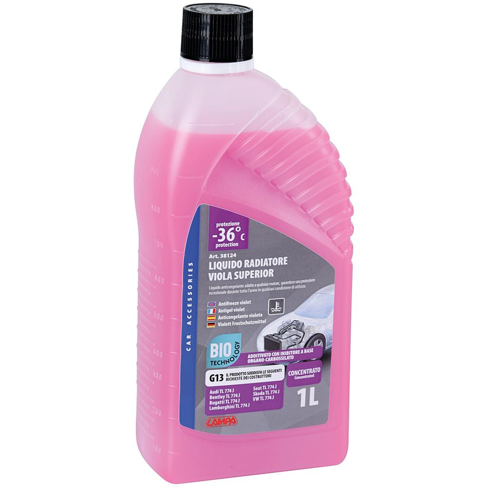 Superior-viola G13, Liquido Antigelo Radiatore Concentrato (-36c) - 1 L - Foto 1