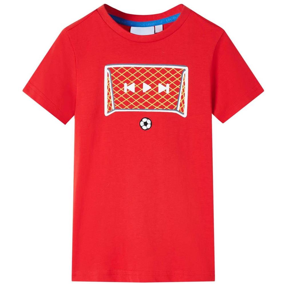 Maglietta da Bambino Rossa 104 - Foto 1