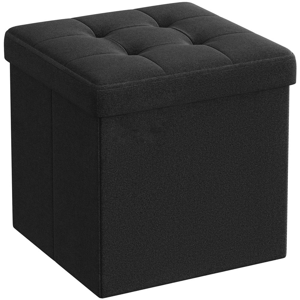 PUFA - LSF028B01 Pouf Organizer Nero MDF Storage - Foto 1