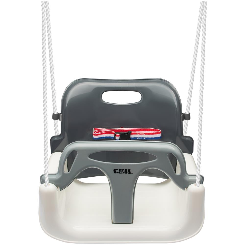 Kit di montaggio per altalena a sospensione, maniglia, morsetto, moschettone, cinghie - Foto 2