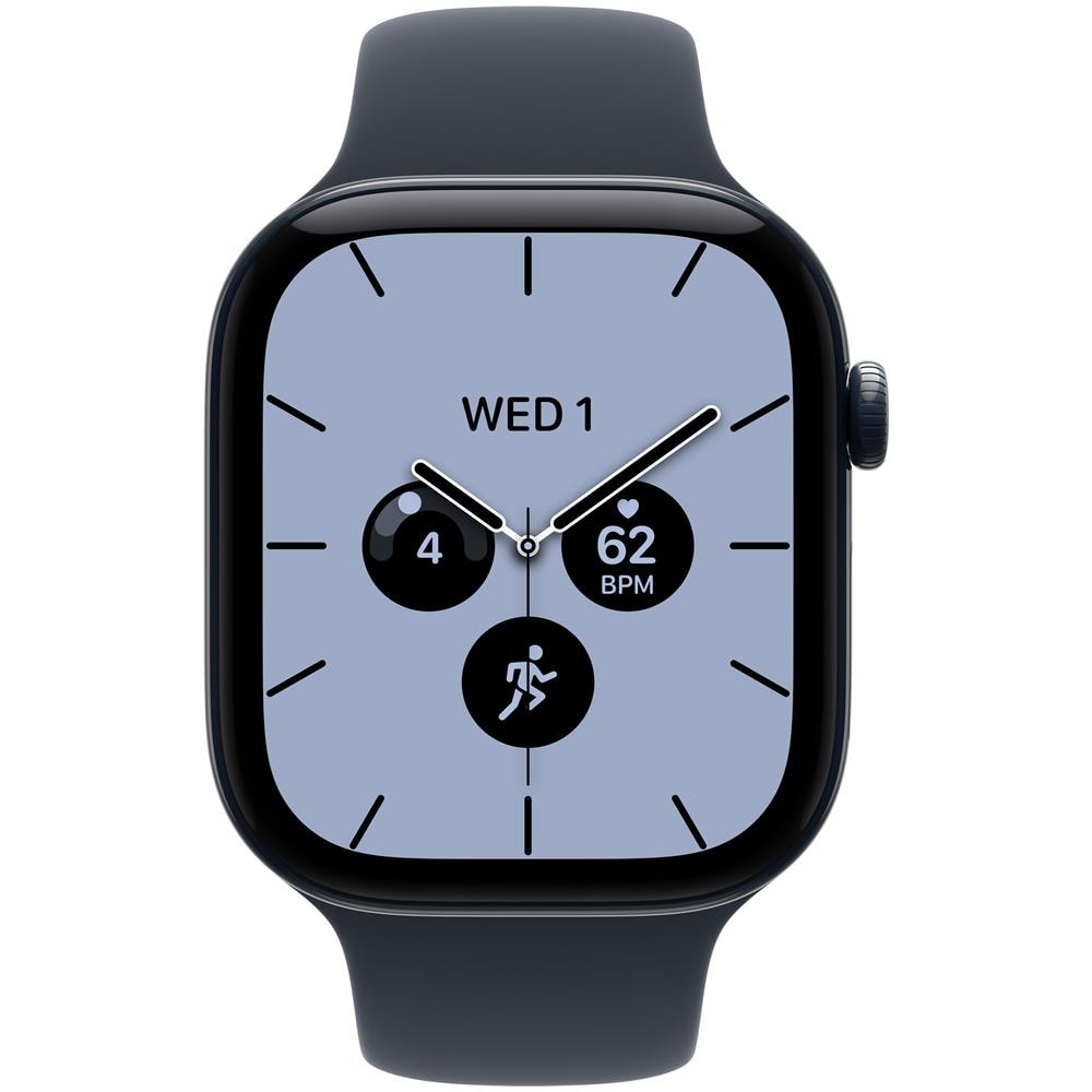 Watch Series 12 GPS + Cellular, cassa 42 mm in ceramica blu notturno con cinturino Sport blu marino - M /L, OLED, Touch screen, 64 GB, Wi-Fi, GPS - Foto 2