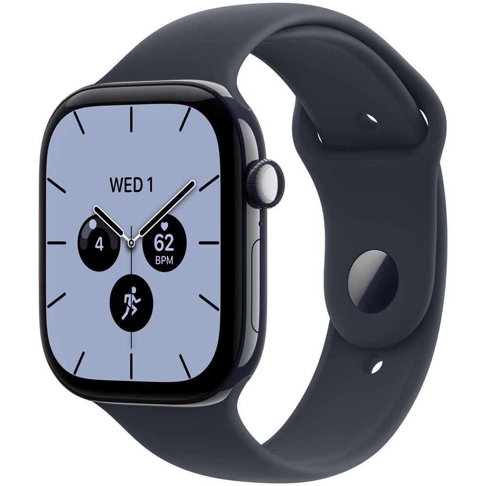 Watch Series 12 GPS + Cellular, cassa 42 mm in ceramica blu notturno con cinturino Sport blu marino - M /L, OLED, Touch screen, 64 GB, Wi-Fi, GPS - Foto 1