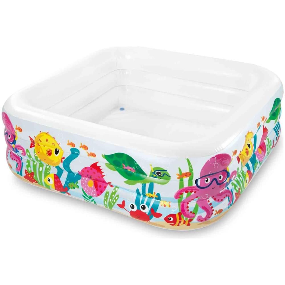 57471NP - Piscina Acquario Colori Assortiti 159x159x50 cm - Foto 1
