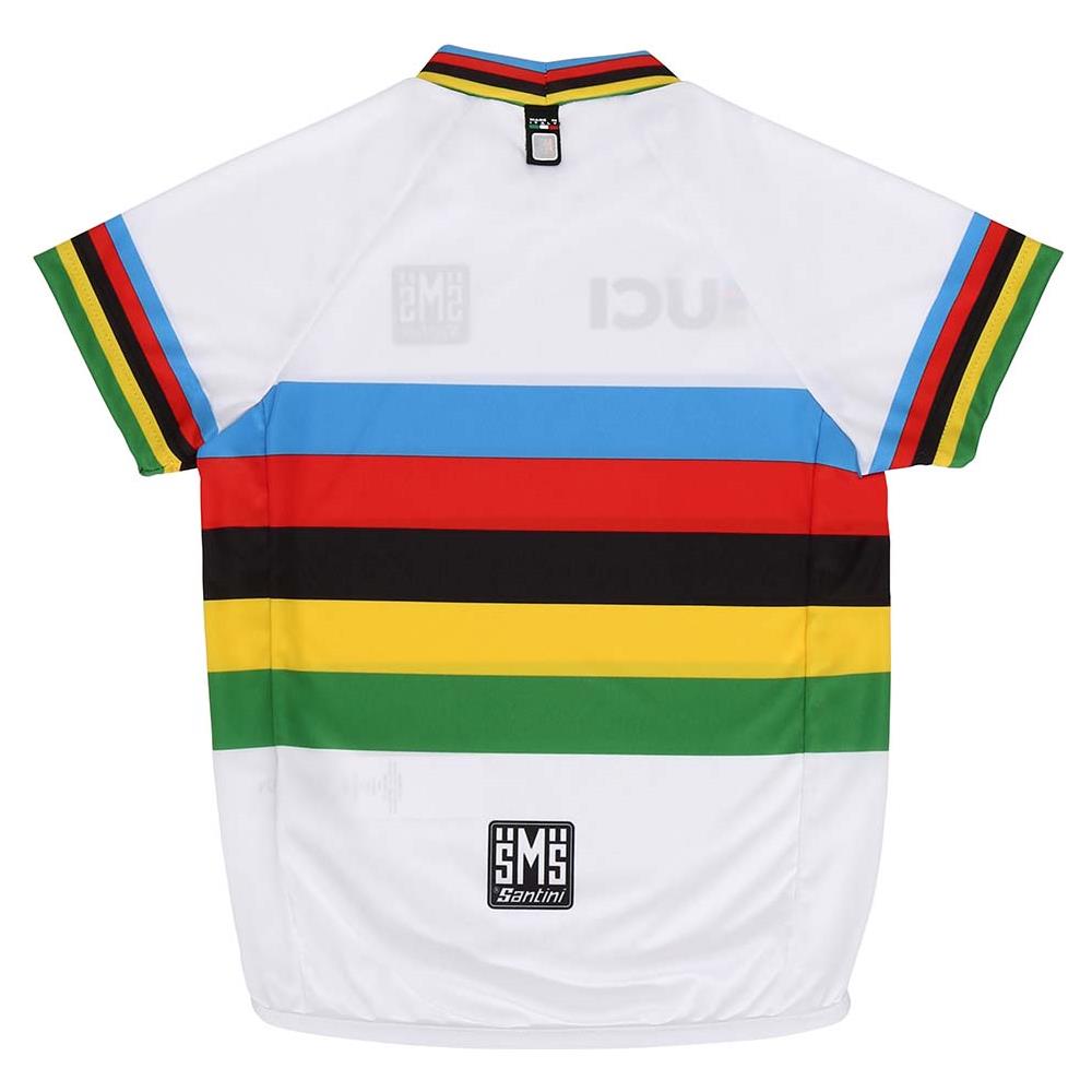 Maglie Uci World Champion Jersey Bavy Abbigliamento Ragazzi One Size - Foto 2
