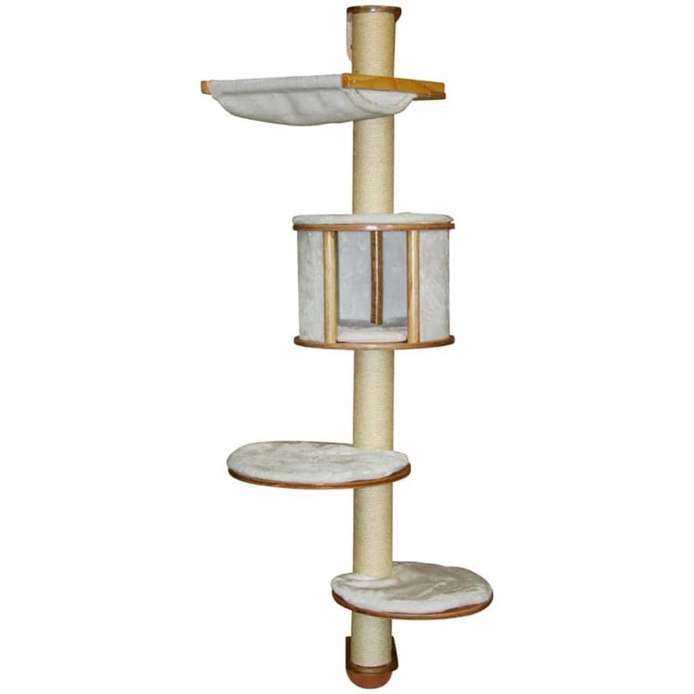 Tiragraffi Da Parete Per Gatti Dolomit 168 Cm Bianco 81500 - Foto 1