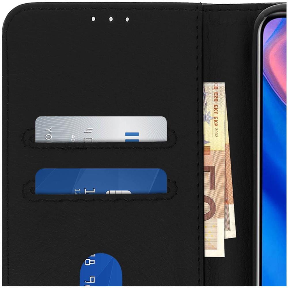 Custodia Huawei P Smart Z / huawei Y9 Prime 2019 Portacarte Funzione Supporto Nero - Foto 5