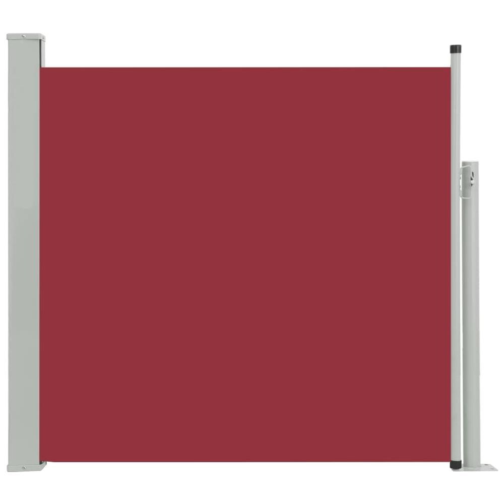 Tenda Laterale Retrattile Per Patio 170x300 Cm Rosso - Foto 2