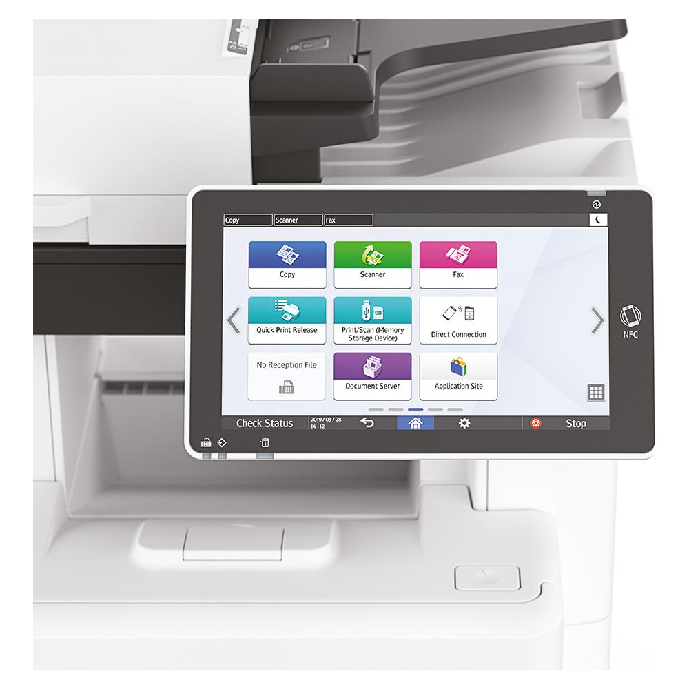 Stampante Multifunzione IM 550F Laser B / N Stampa Copia Scansione Fax A4 55 ppm Wi-Fi / Ethernet / USB - Foto 4