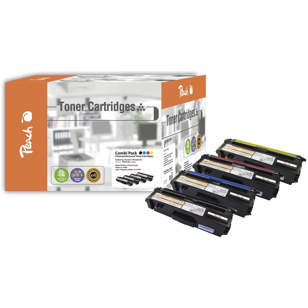 110956, Toner, Nero, Ciano, Magenta, Giallo, Brother, Brother DCP-9055 CDN Brother DCP-9270 CDN Brother HL-4100 Series Brother HL-4140 CN, TN-325 - Foto 1