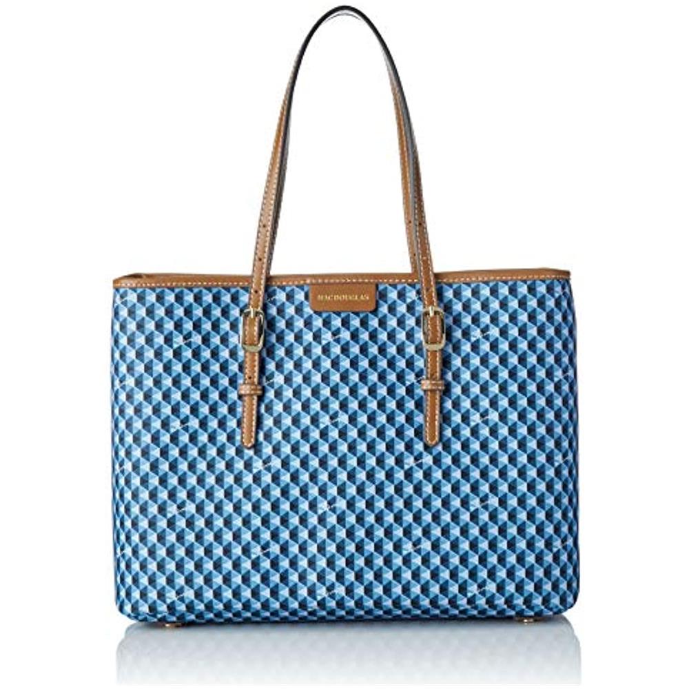 everton Paloma - Borse A Tracolla Donna Blu (blu (diamant Bleu Marron Sdbm)) Taille: M / 15x26x35 Cm (w X H X L)  - Foto 1