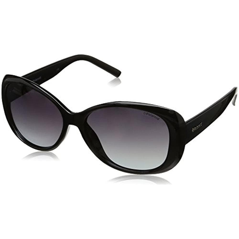 Pld 4014 / s Wj Occhiali, Lenti: Grey Sf Pz, Montatura: Shiny Black (d28), 57 Donna - Foto 1
