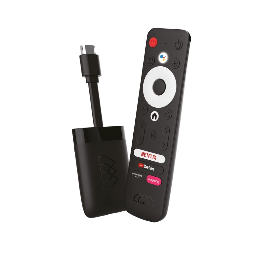 Decoder DPATV3 Android TV Certificato Google 4K Dolby con Telecomando - Foto 1