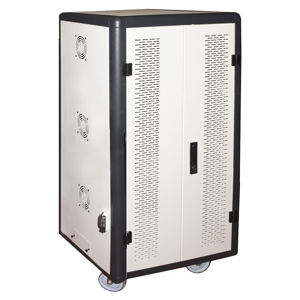 LKSCA45 portable device management cart& cabinet Carrello per la gestione dei dispositivi portatili Nero, Grigio - Foto 2