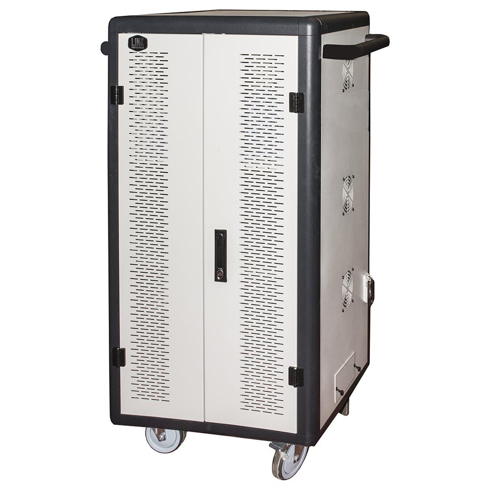 LKSCA45 portable device management cart& cabinet Carrello per la gestione dei dispositivi portatili Nero, Grigio - Foto 1