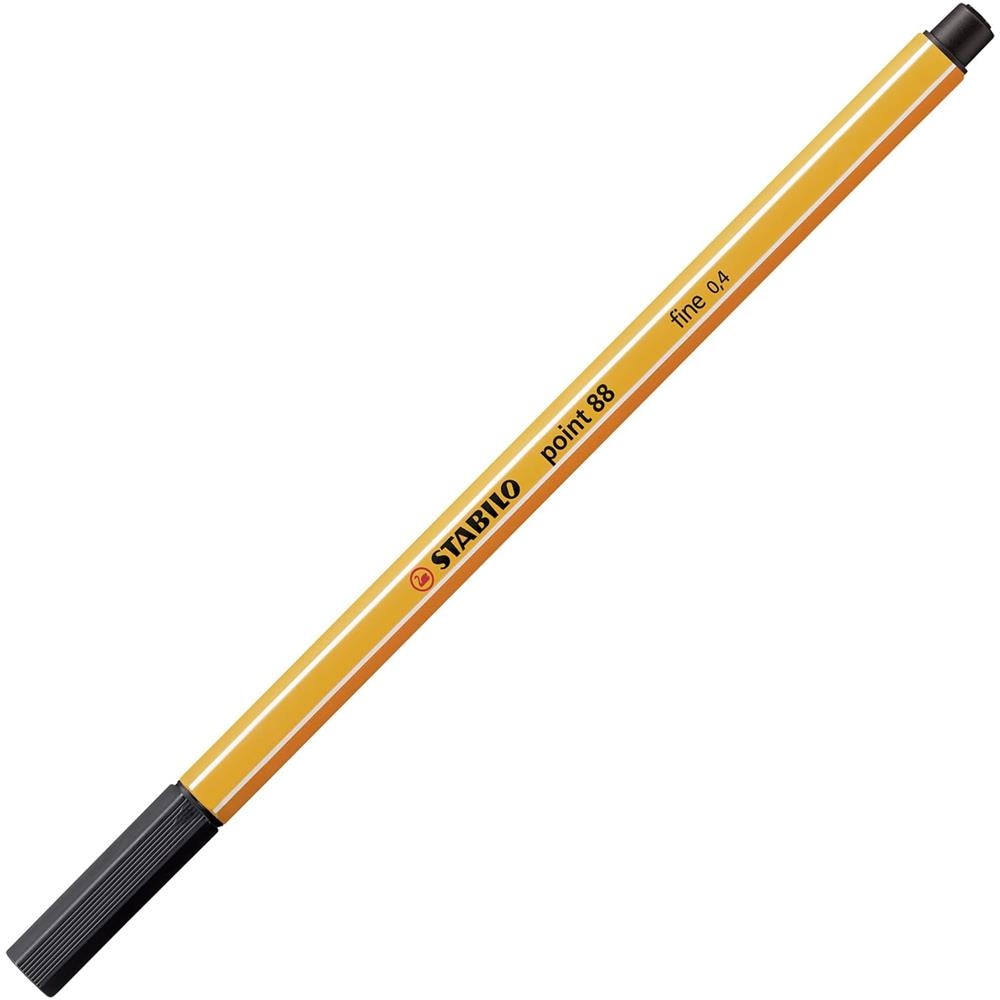 point 88 - Fineliner - Pack da 3 - Nero - Foto 2