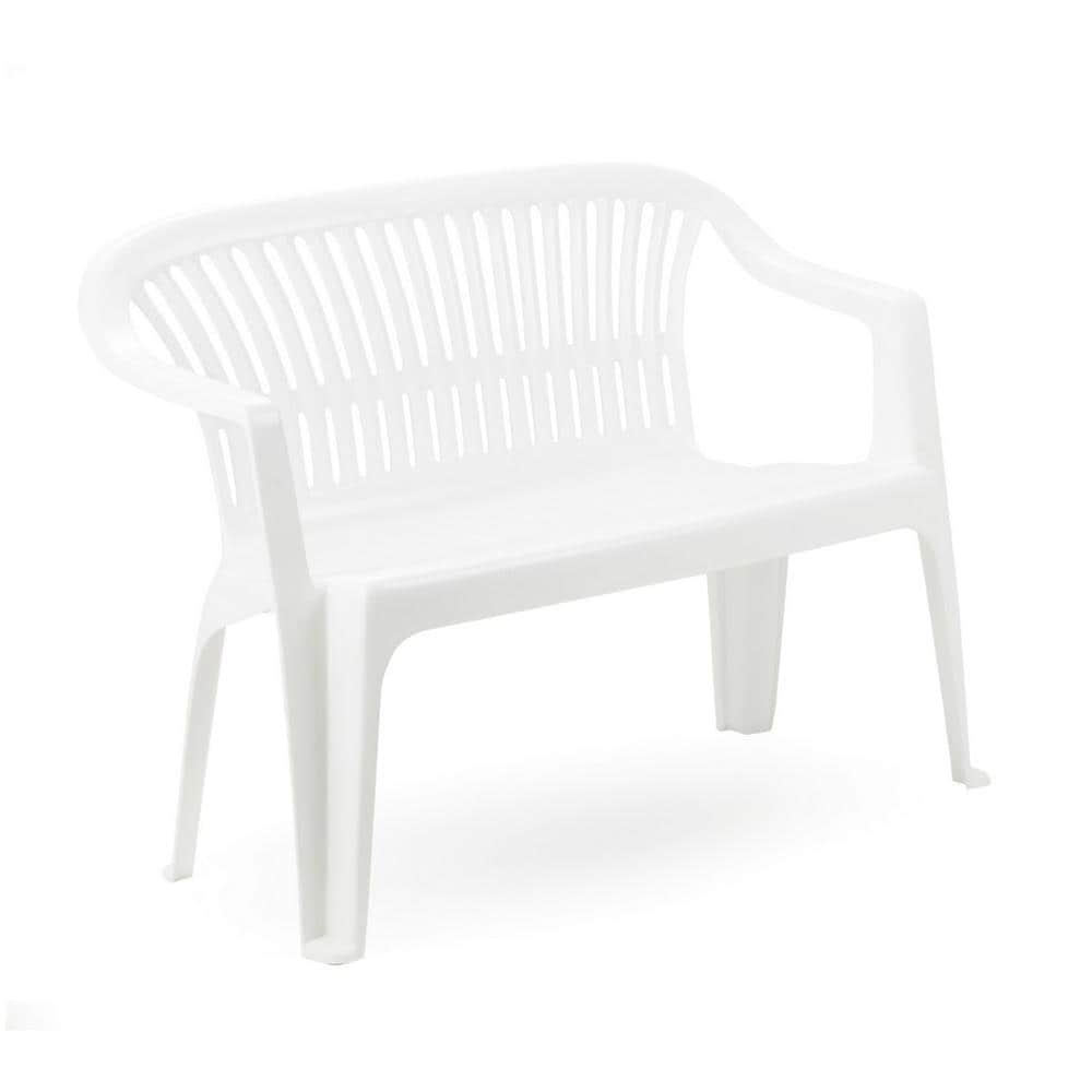 Panchina in Polipropilene Bianco - Modello Diva - Foto 1